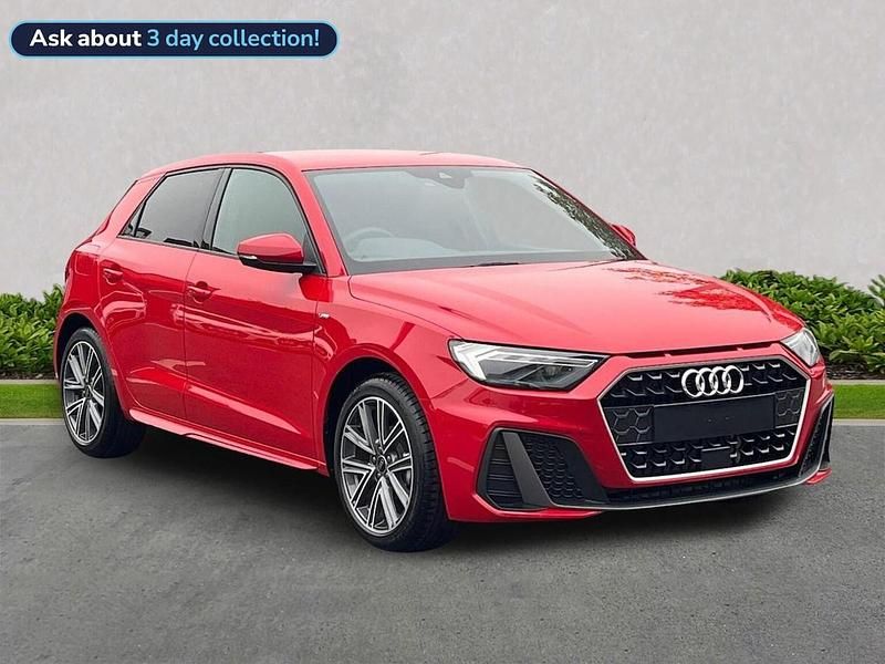 Red New 2025 Audi A1 Sportback S-Line Hatchback | £21,499 (Super price) - Image 1/4