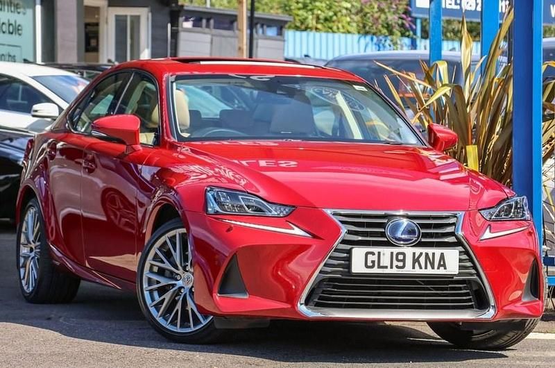 Red Used 2019 Lexus IS300h Sedan | £19,991 (Fair price) - Image 1/3