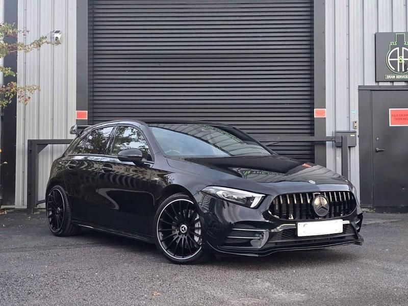 Black Used 2019 Mercedes A35 AMG Premium Plus Hatchback | £24,000 (Fair price) - Image 1/4