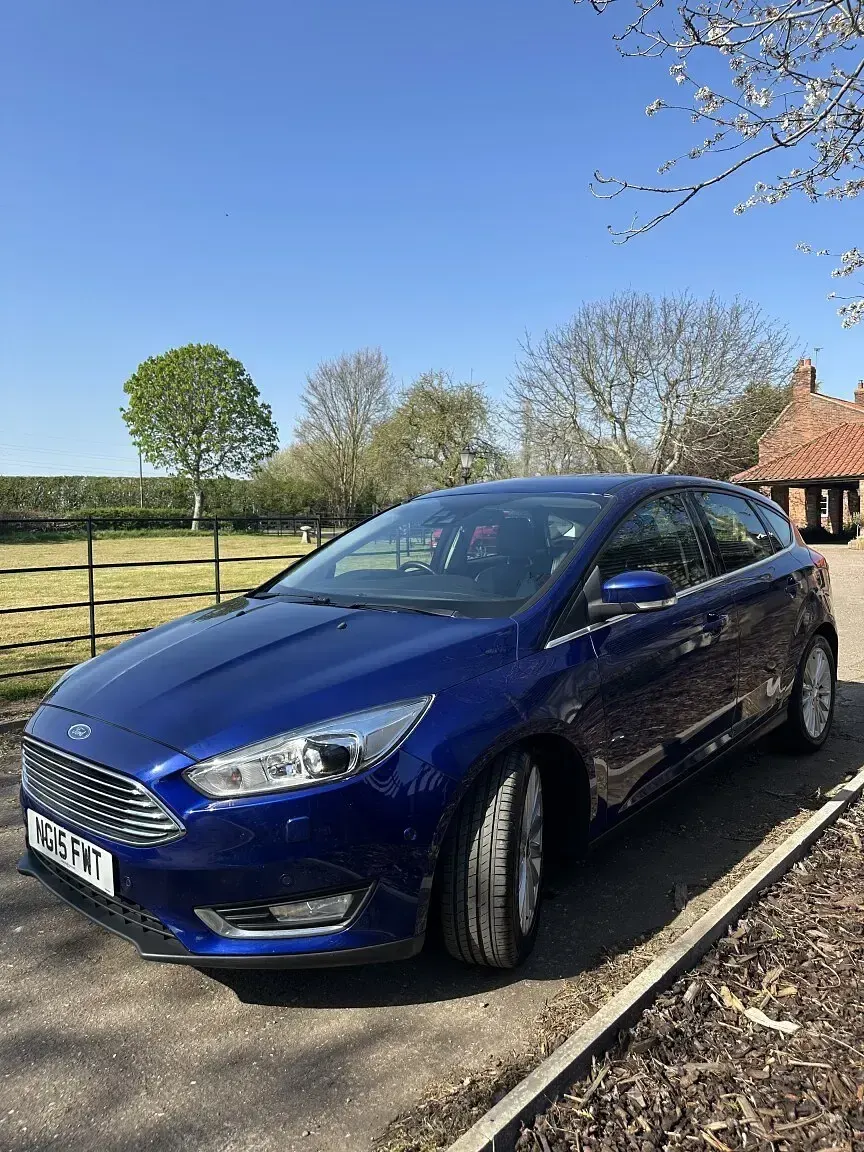 Used Ford Focus Titanium X 2015 Blue Hatchback