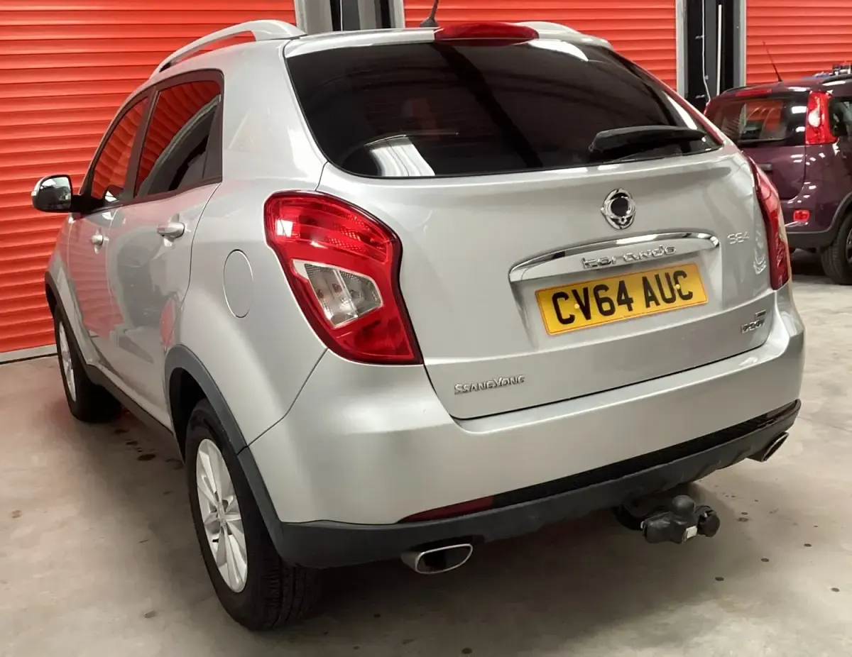 Używany SsangYong Korando 2014 Srebrny SUV
