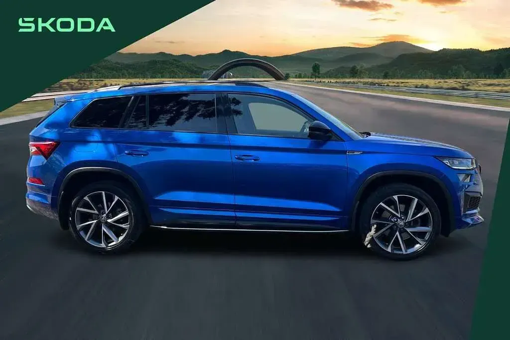 Used Skoda Kodiaq SportLine 190 HP (139 kW) 2022 Blue SUV