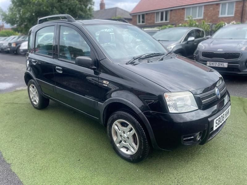 Black Used 2008 Fiat Panda 4x4 Hatchback | £2,000 - Image 1/4