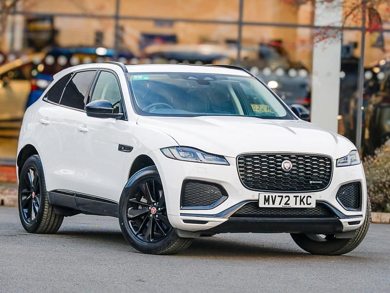 White Used 2022 Jaguar F-Pace R-Dynamic SUV | £36,998 (Expensive) - Image 1/4