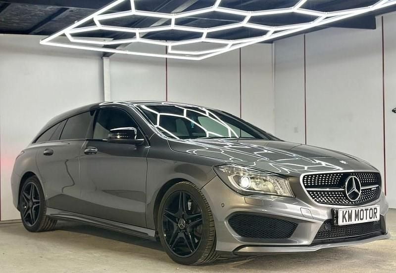 Grey Used 2016 Mercedes CLA220 Shooting Brake AMG Estate | £11,984 (Fair price) - Image 1/4