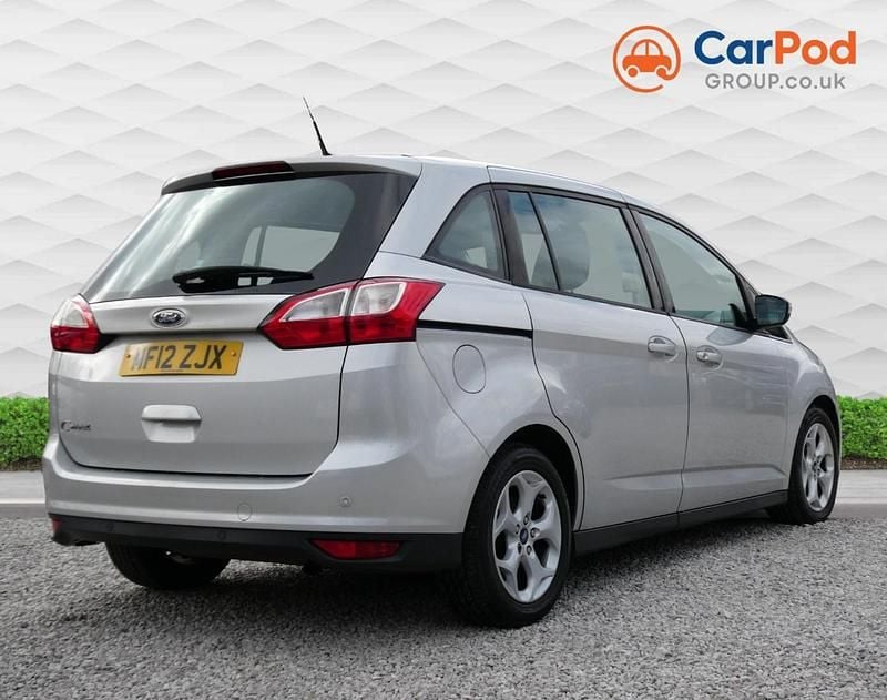 Used Ford Grand C-Max Zetec 125 HP (91 kW) 2012 Silver MPV