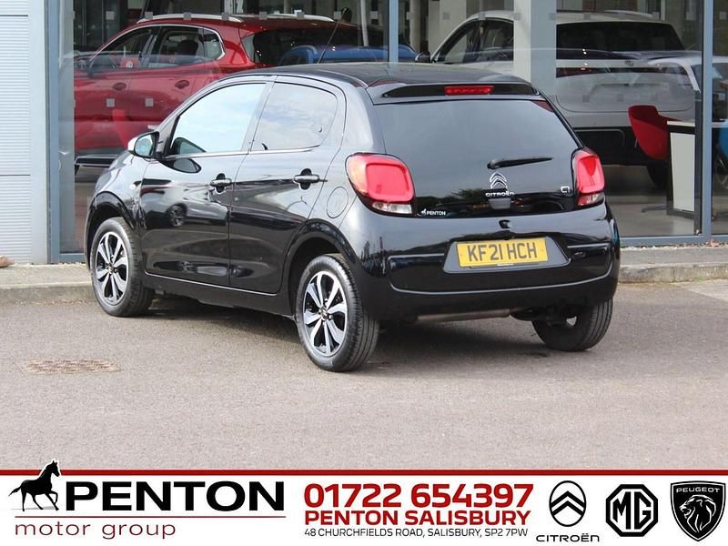 Usado Citroën C1 Shine 71 HP (52 kW) 2021 Preto Citadino