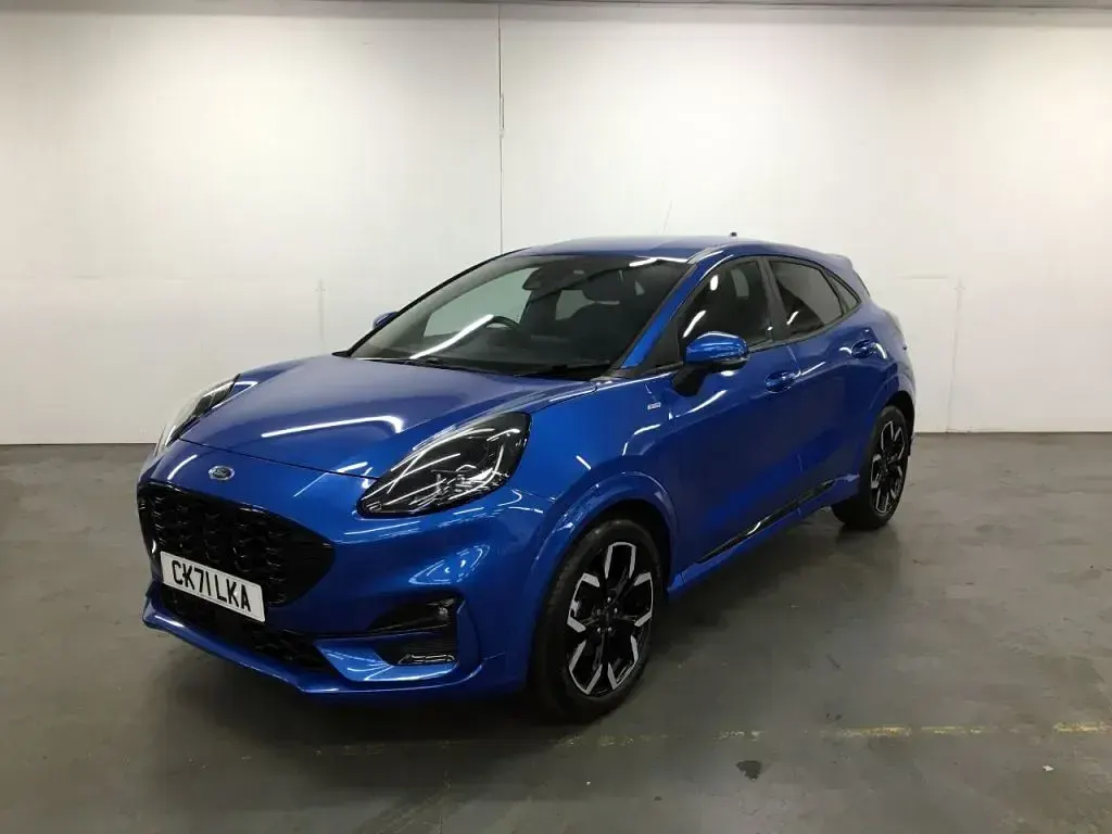 Used Ford Puma ST-Line X 125 HP (91 kW) 2021 Blue SUV