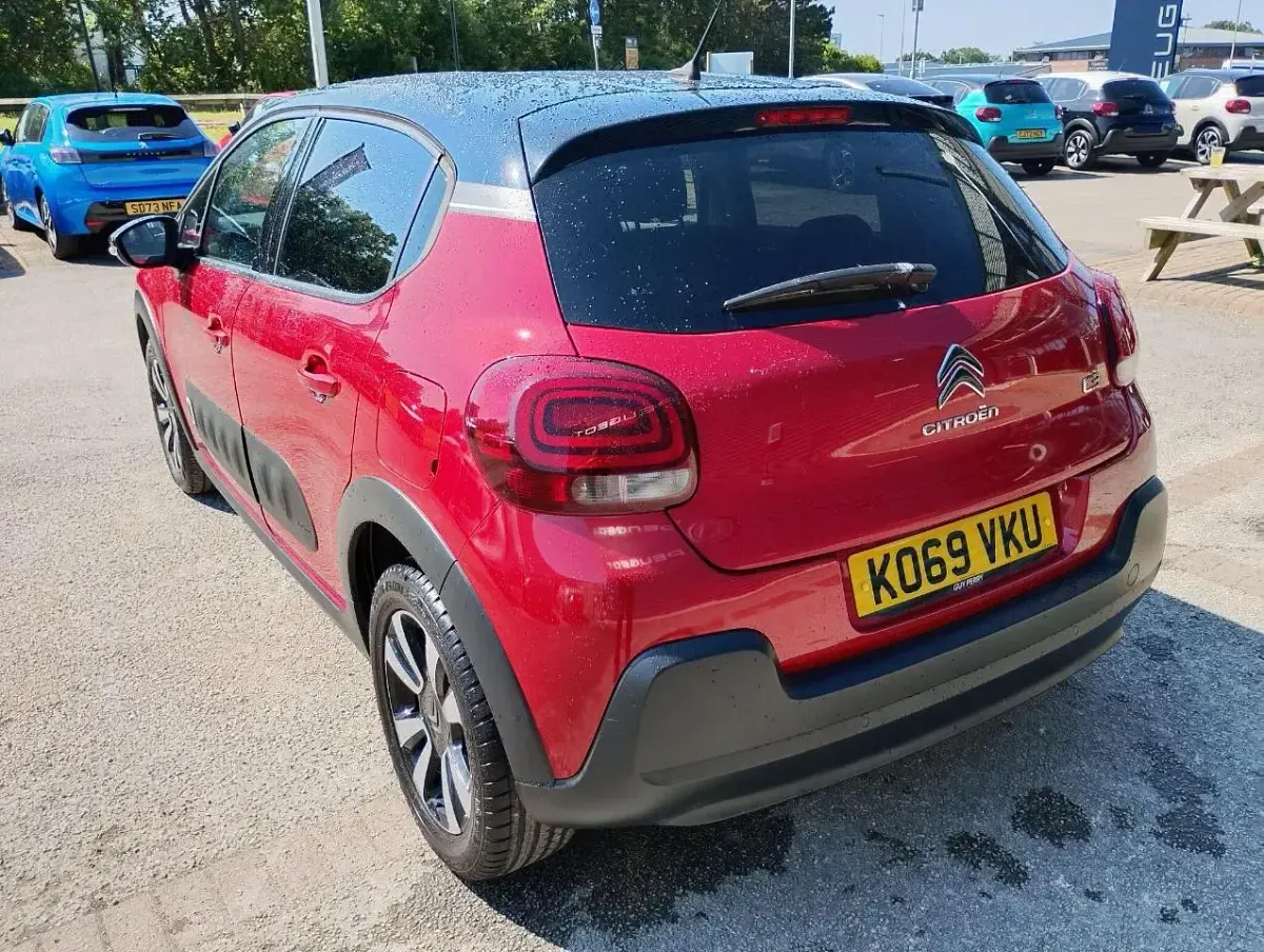 Used Citroën C3 Flair 82 HP (60 kW) 2020 Red Hatchback