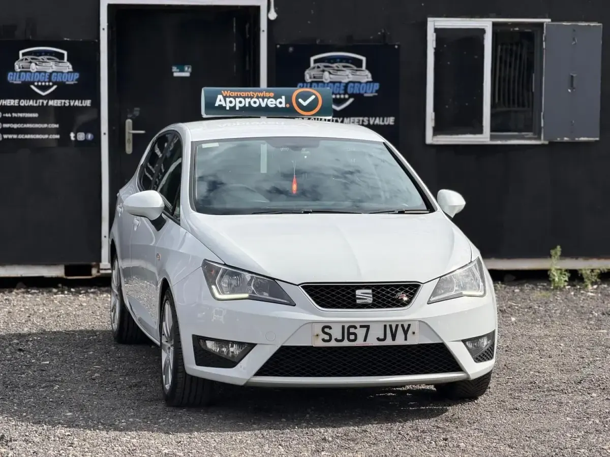Used Seat Ibiza FR 90 HP (66 kW) 2017 White Hatchback