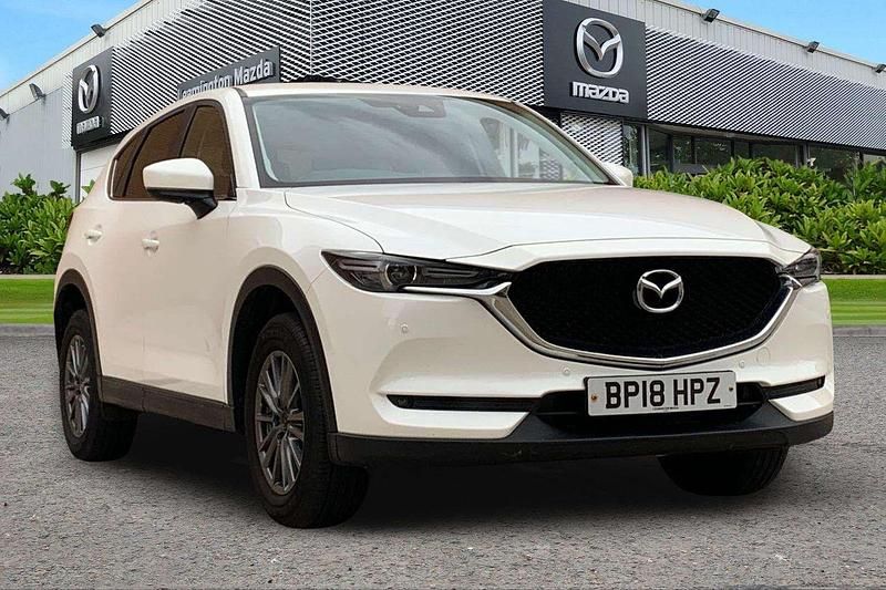 White Used 2018 Mazda CX-5 SUV | £13,490 (Fair price) - Image 1/3