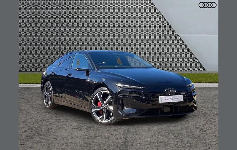 Black Used 2025 Audi A6 e-tron Comfort Sedan | £72,999 (Expensive) - Image 1/4