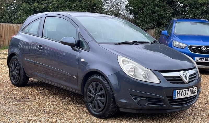 Used Vauxhall Corsa Club 79 HP (58 kW) 2007 Blue Hatchback