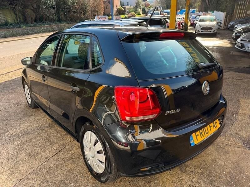 Used VW Polo S 70 HP (51 kW) 2010 Black Hatchback
