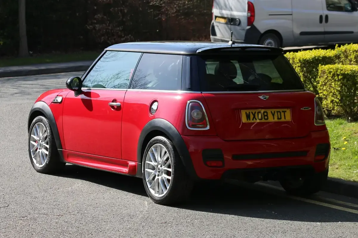 Used Mini John Cooper Works Hatch 2008 Red Hatchback