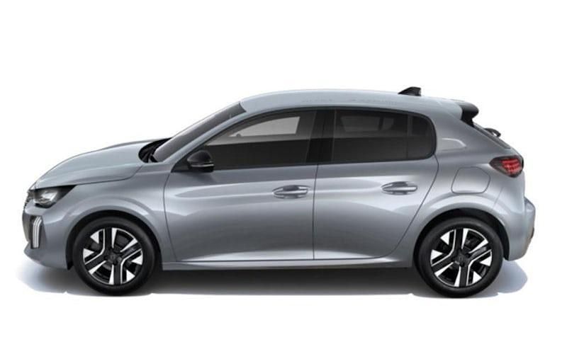 New Peugeot e-208 Allure 100 kW (136 HP) 2025 Cumulus grey Hatchback