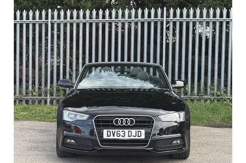 Used Audi A5 Cabriolet S-Line 177 HP (130 kW) 2013 Black Cabriolet