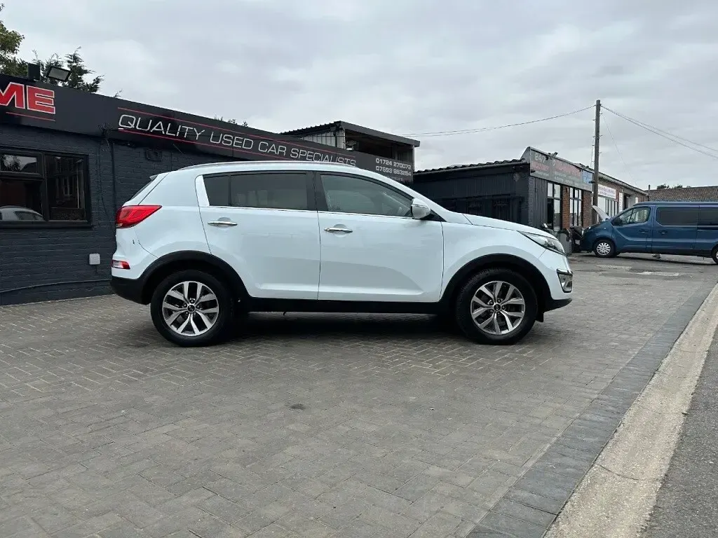 Used Kia Sportage 115 HP (84 kW) 2014 White SUV