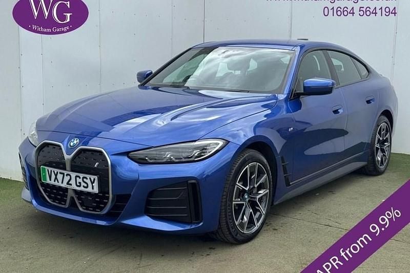 Blue Used 2023 BMW i4 M Sport Sedan | £27,450 (Good price) - Image 1/1