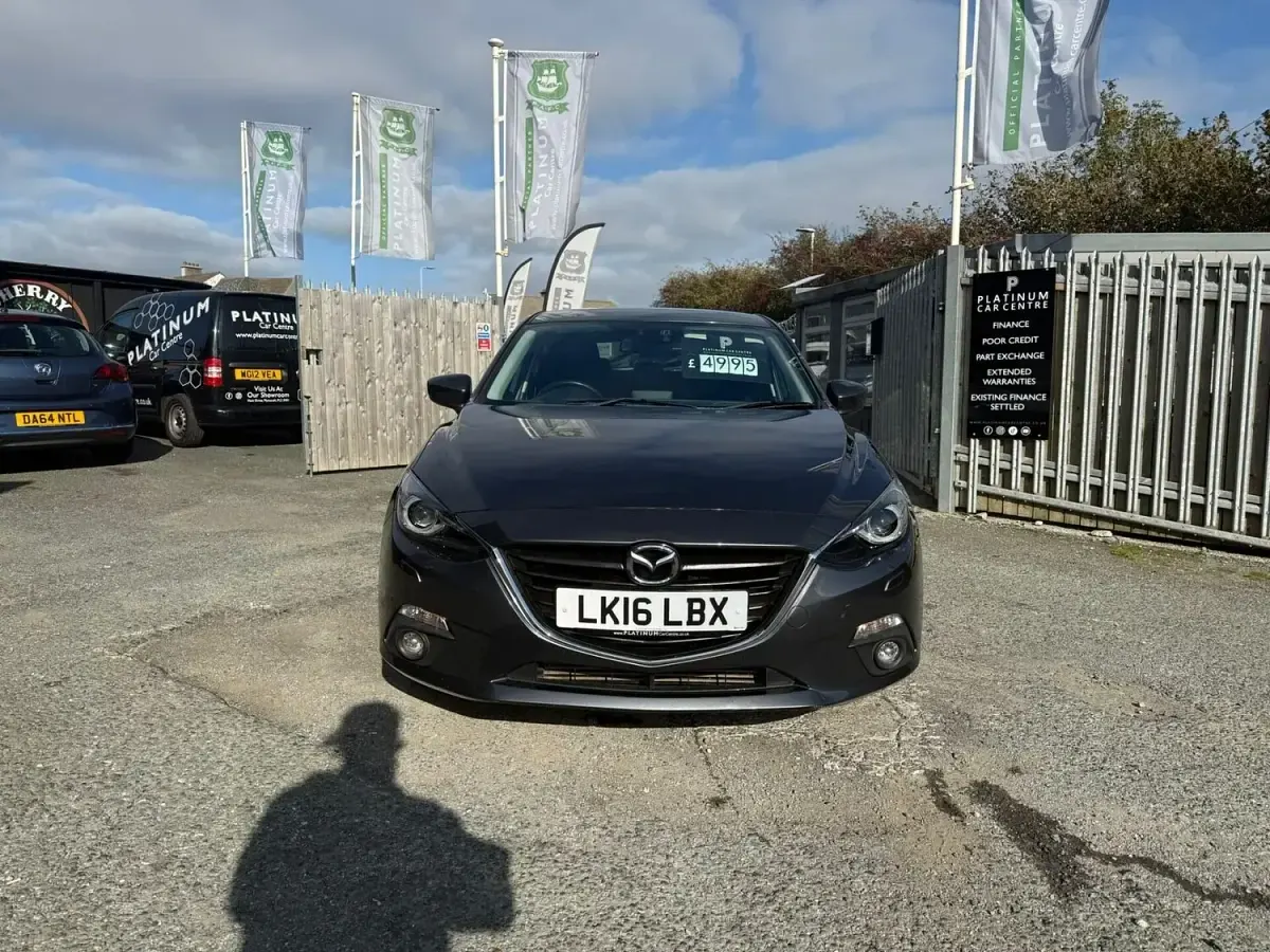 Used Mazda 3 150 HP (110 kW) 2016 Grey Hatchback