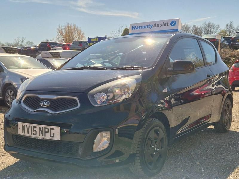 Used Kia Picanto Air 68 HP (50 kW) 2015 Black Hatchback