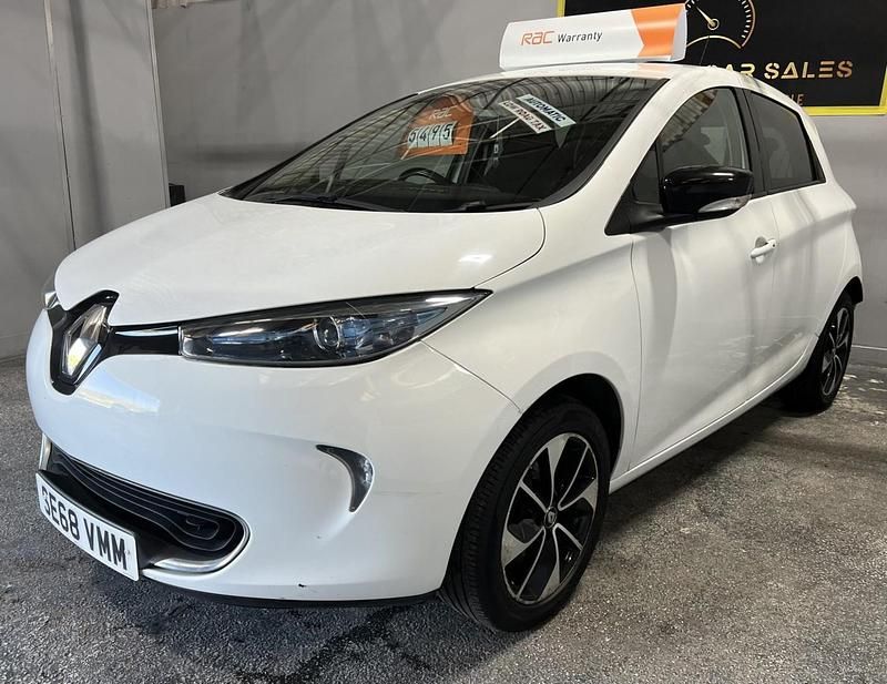 White Used 2019 Renault Zoe Dynamique Hatchback | £5,495 (A bit pricey) - Image 1/4