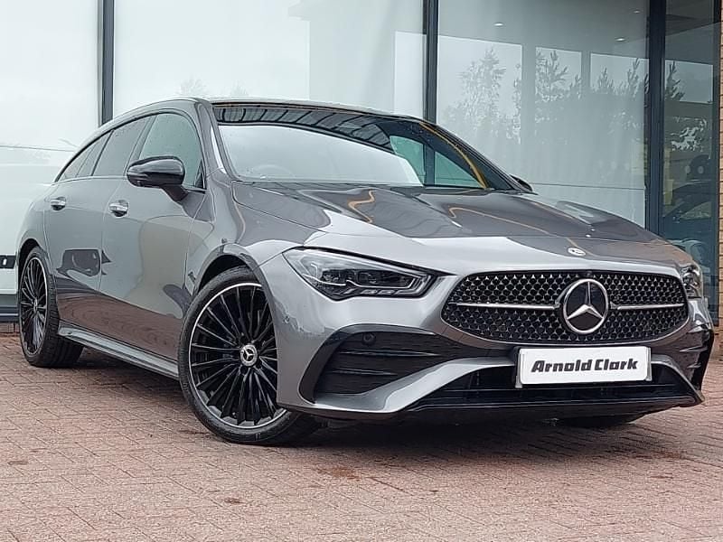 Grey Used 2023 Mercedes CLA200 AMG Line Premium Plus Estate | £30,998 (Fair price) - Image 1/4