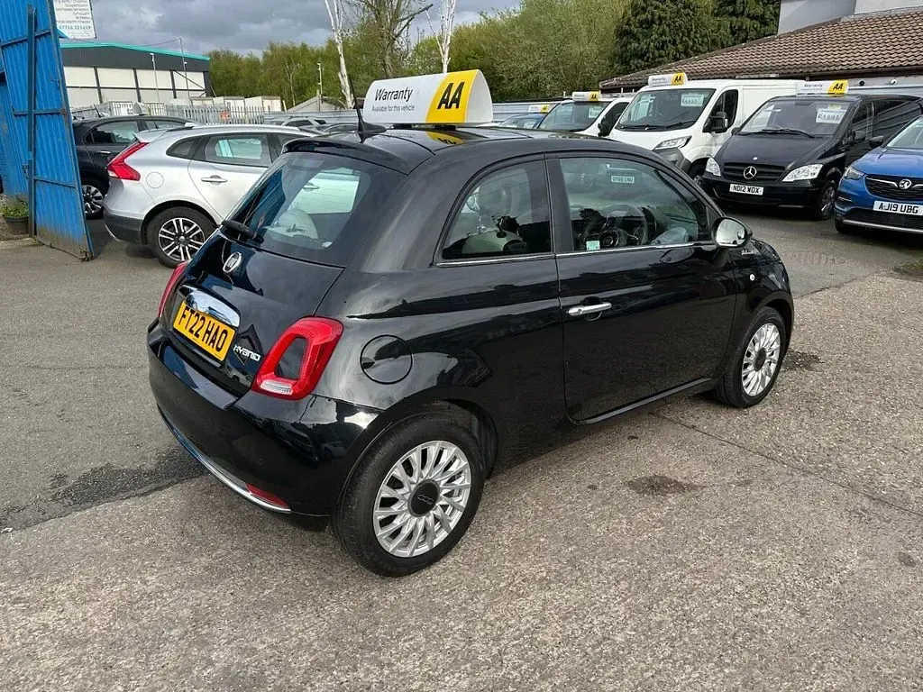 Used Fiat 500 Dolcevita 70 HP (51 kW) 2022 Black Hatchback