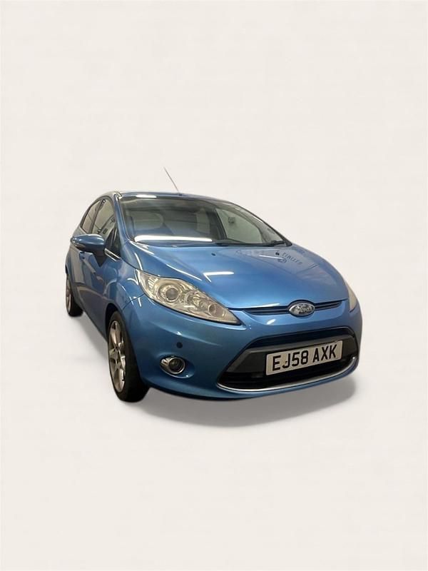 Blue Used 2009 Ford Fiesta Titanium Hatchback | £1,395 (Fair price) - Image 1/4