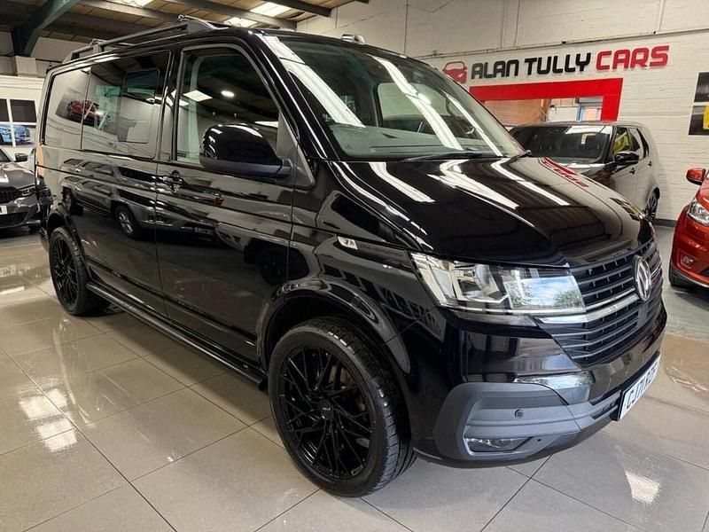 Black Used 2022 VW T6.1 Highline Van | £36,995 (Good price) - Image 1/4
