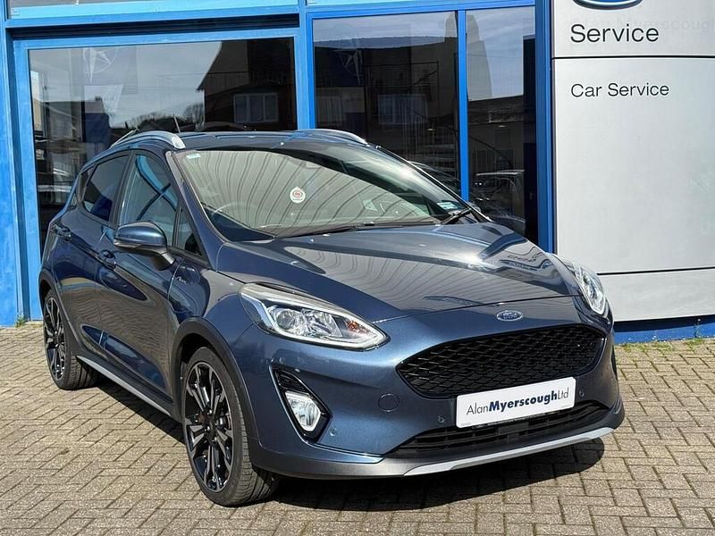Used Ford Fiesta Active X 2021 Blue Hatchback