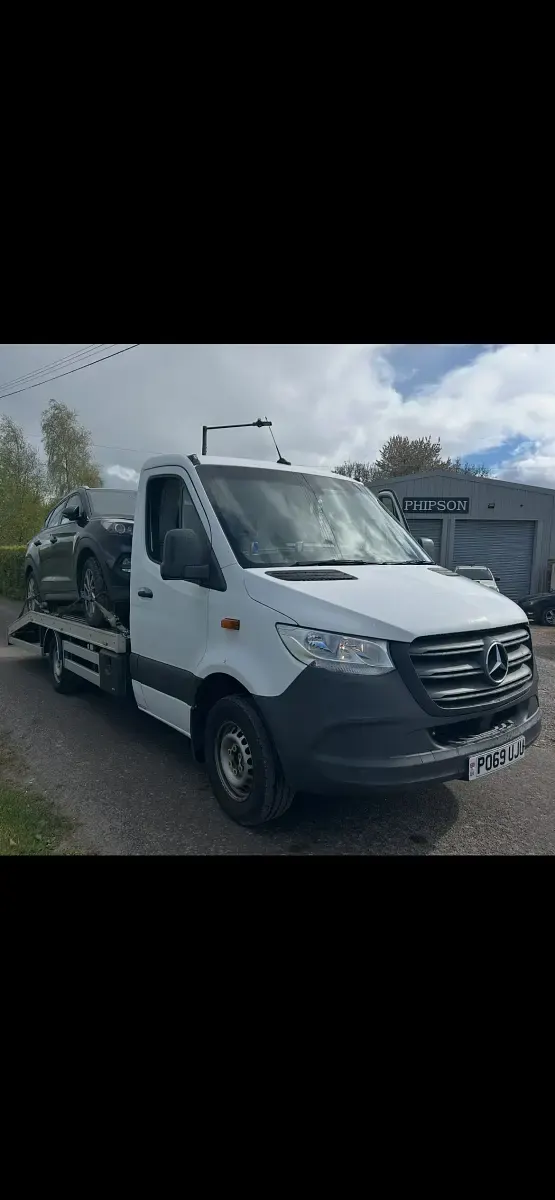 Used Mercedes Sprinter 163 HP (119 kW) 2019 White Van