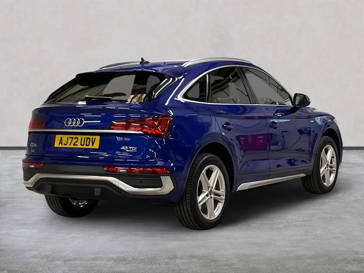 Used Audi Q5 Sportback S-Line 204 HP (150 kW) 2022 Blue SUV
