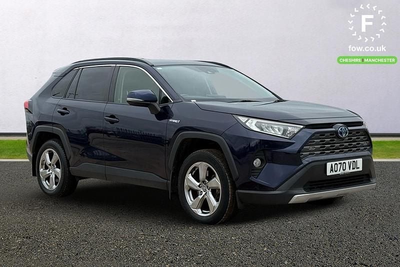 Blue Used 2020 Toyota RAV4 Hybrid Design SUV | £22,199 (Good price) - Image 1/4