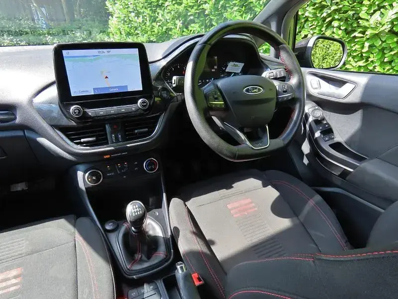 Used Ford Fiesta ST-Line 100 HP (73 kW) 2023 Black Hatchback
