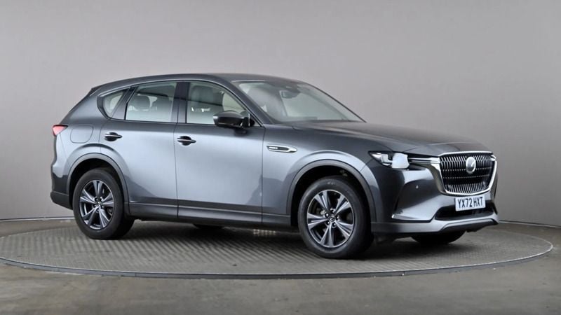 Grey Used 2022 Mazda CX-60 Exclusive-Line SUV | £23,798 (Fair price) - Image 1/4