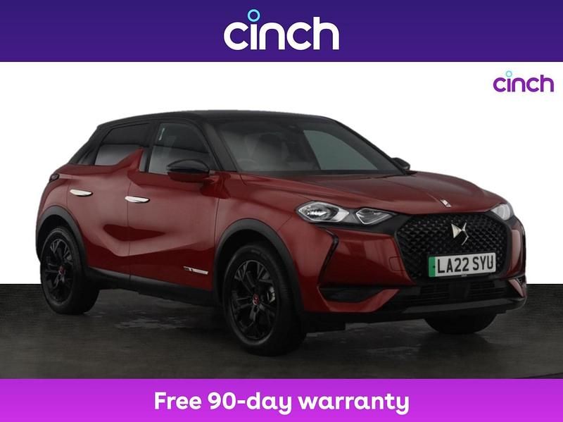 Red Used 2022 DS Automobiles DS3 Crossback E-Tense Performance SUV | £12,449 (Fair price) - Image 1/3