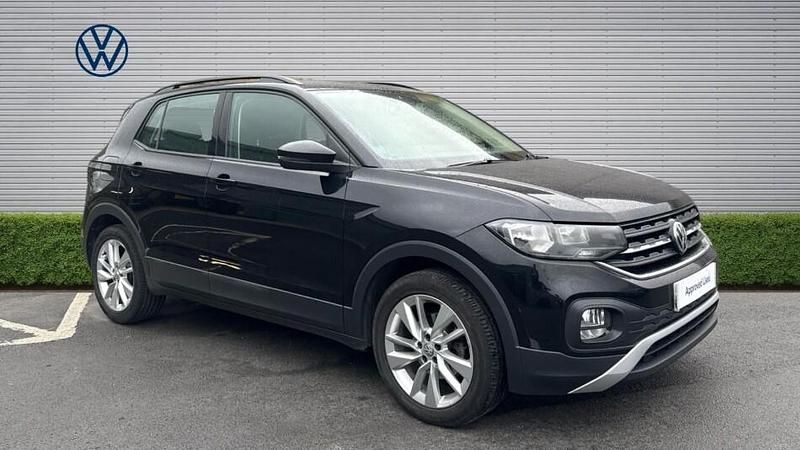 Used VW T-Cross SE 115 HP (84 kW) 2019 Black SUV