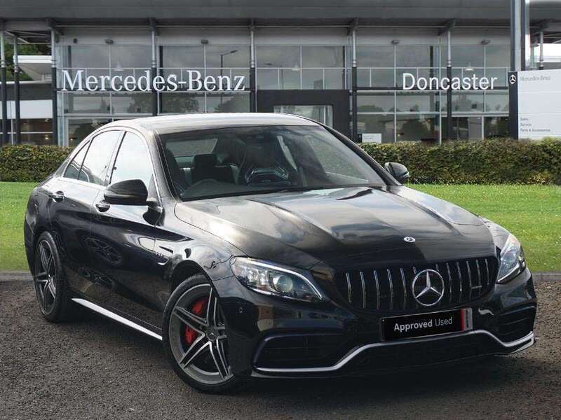 Black Used 2021 Mercedes C63S AMG Sedan | £47,985 (Fair price) - Image 1/4