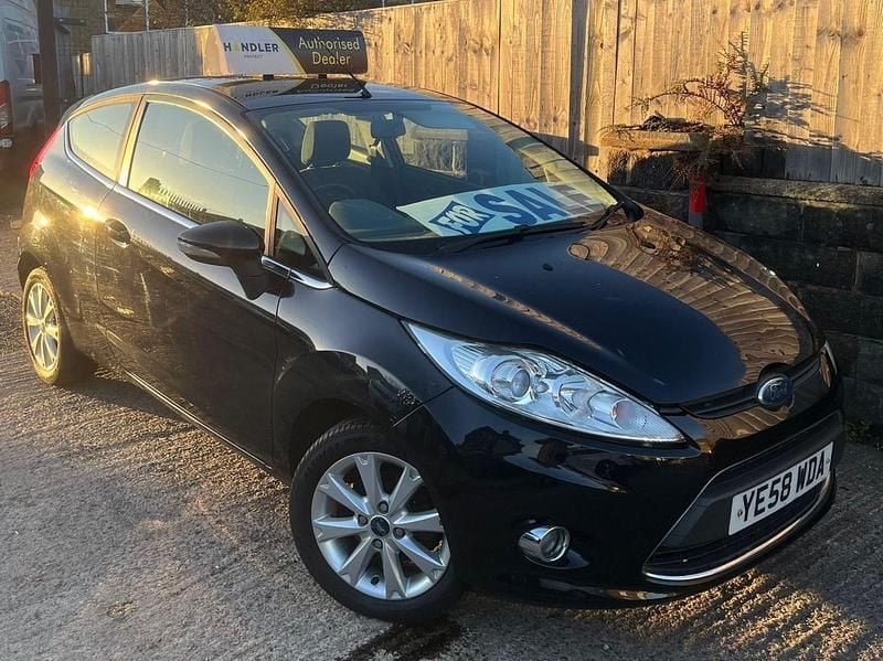 Used Ford Fiesta Zetec 2008 Black Hatchback