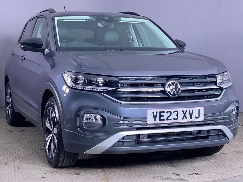 Grey Used 2023 VW T-Cross Black Edition SUV | £17,999 (Fair price) - Image 1/4