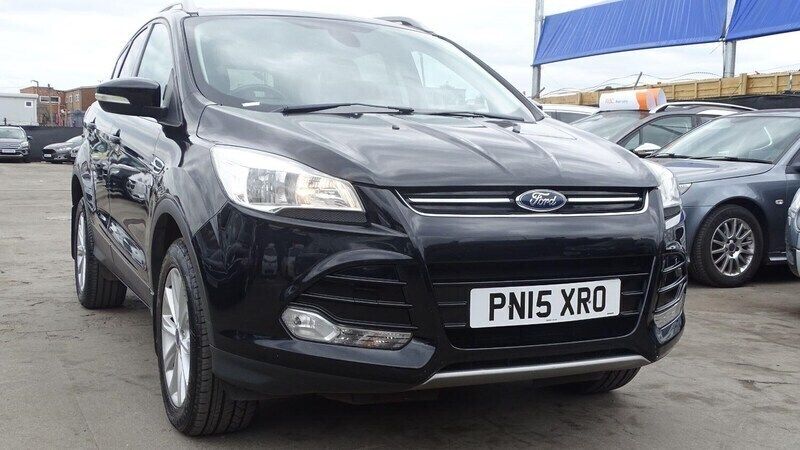 Black Used 2015 Ford Kuga Titanium SUV | £4,595 (Fair price) - Image 1/3
