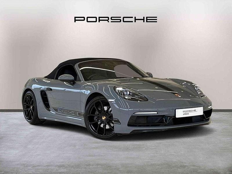 Grey Used 2024 Porsche Boxster Edition Cabriolet | £58,750 (Good price) - Image 1/4