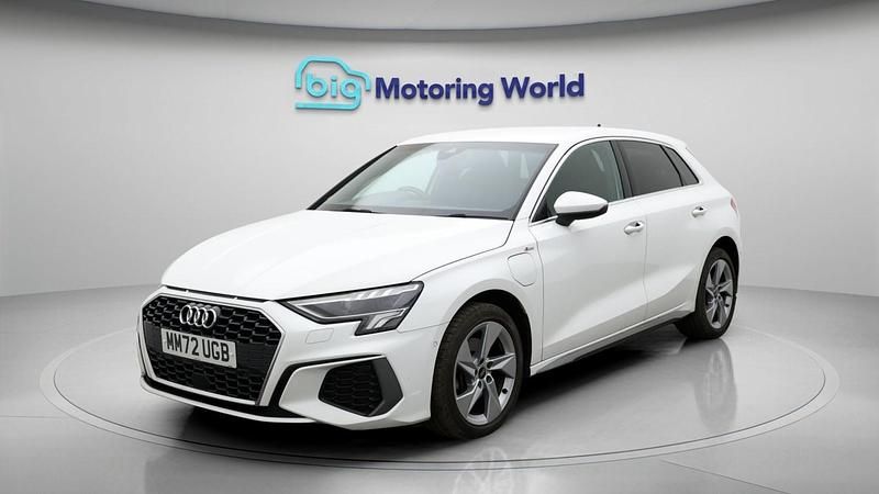 Used Audi A3 Sportback S-Line 2022 White Hatchback