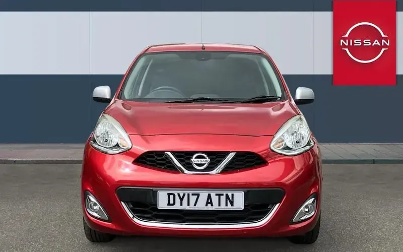Used Nissan Micra N-TEC 80 HP (58 kW) 2016 Red Hatchback