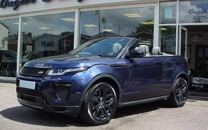 Used Land Rover Range Rover evoque Black Edition 241 HP (177 kW) 2016 Cabriolet