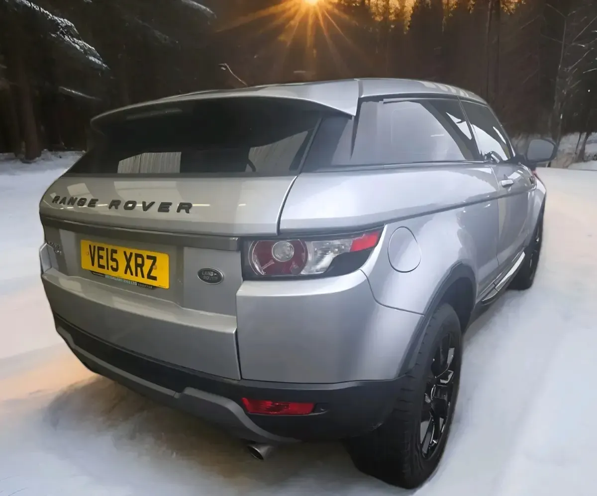 Used Land Rover Range Rover evoque Pure 2015 Silver Coupe