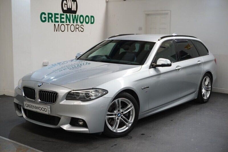 Silver Used 2017 BMW 520 M Sport Estate | £10,890 (Super price) - Image 1/4