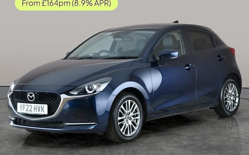 Used Mazda 2 Inclusive 90 HP (66 kW) 2022 Blue Hatchback