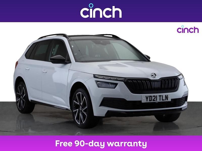 White Used 2021 Skoda Kamiq Monte Carlo SUV | £14,599 (A bit pricey) - Image 1/3